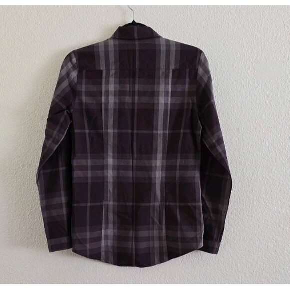 Burberry Brit Nova Check Long Sleeve Button Front Shirt Plaid Size M - Picture 5 of 8